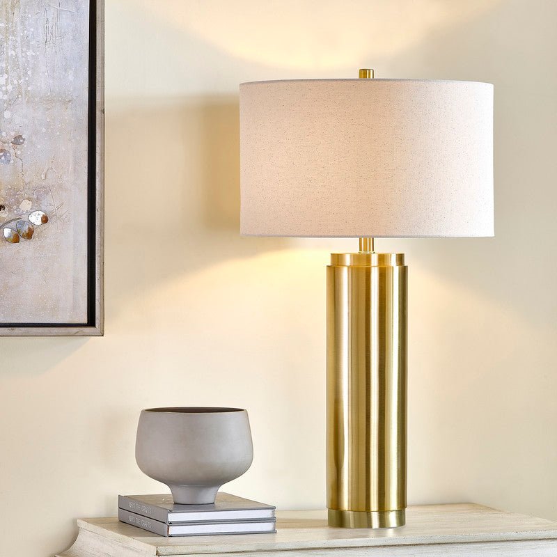 Lumar Gold Table Lamp - Al Rugaib Furniture
