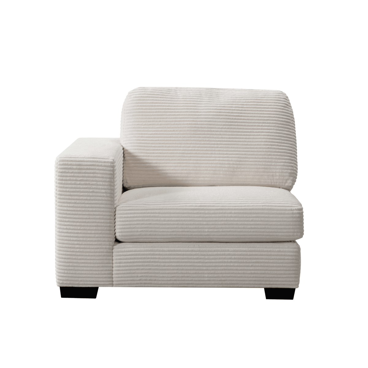 Luna Cream Left Arm Facing Seater W114 Sectionals| Roots Furniture