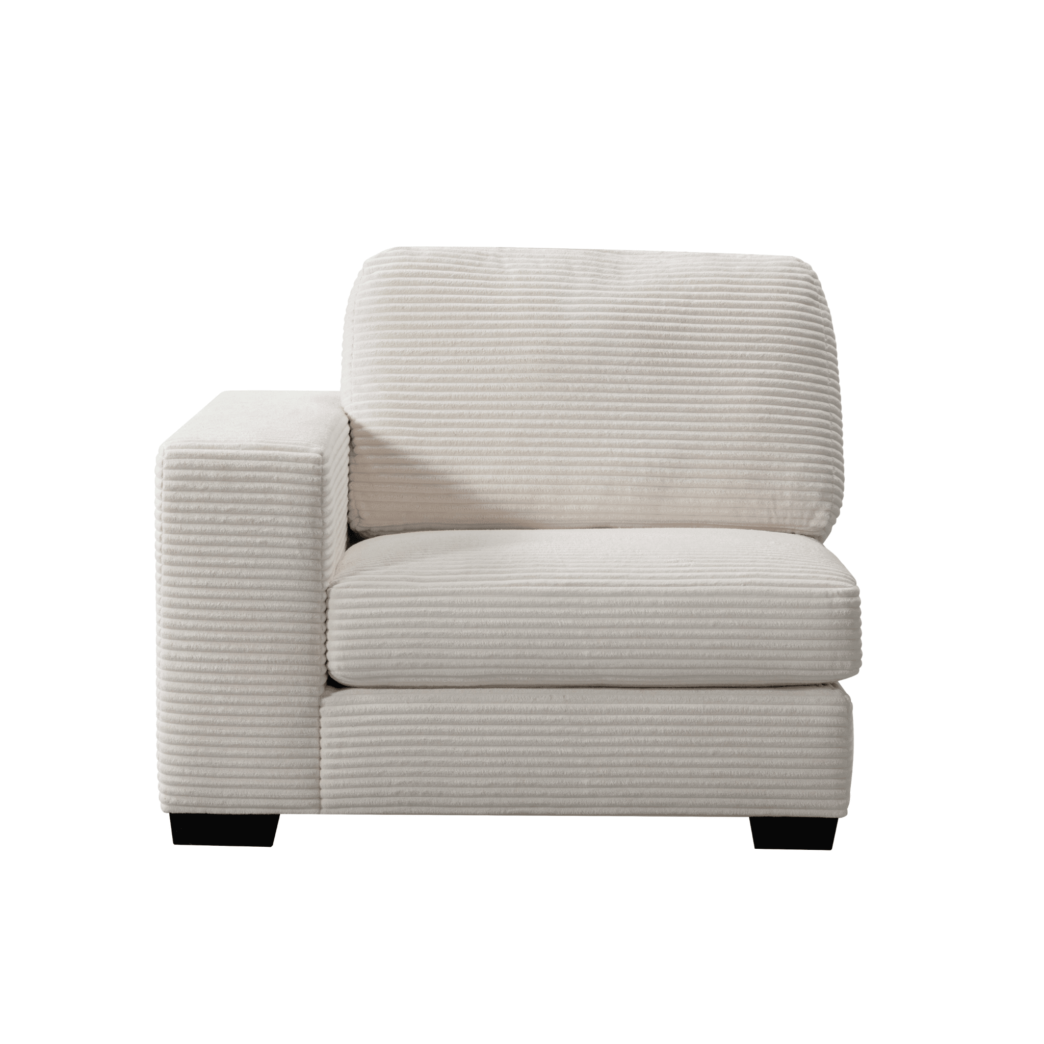 Luna Cream Left Arm Facing Seater W114 Sectionals| Roots Furniture