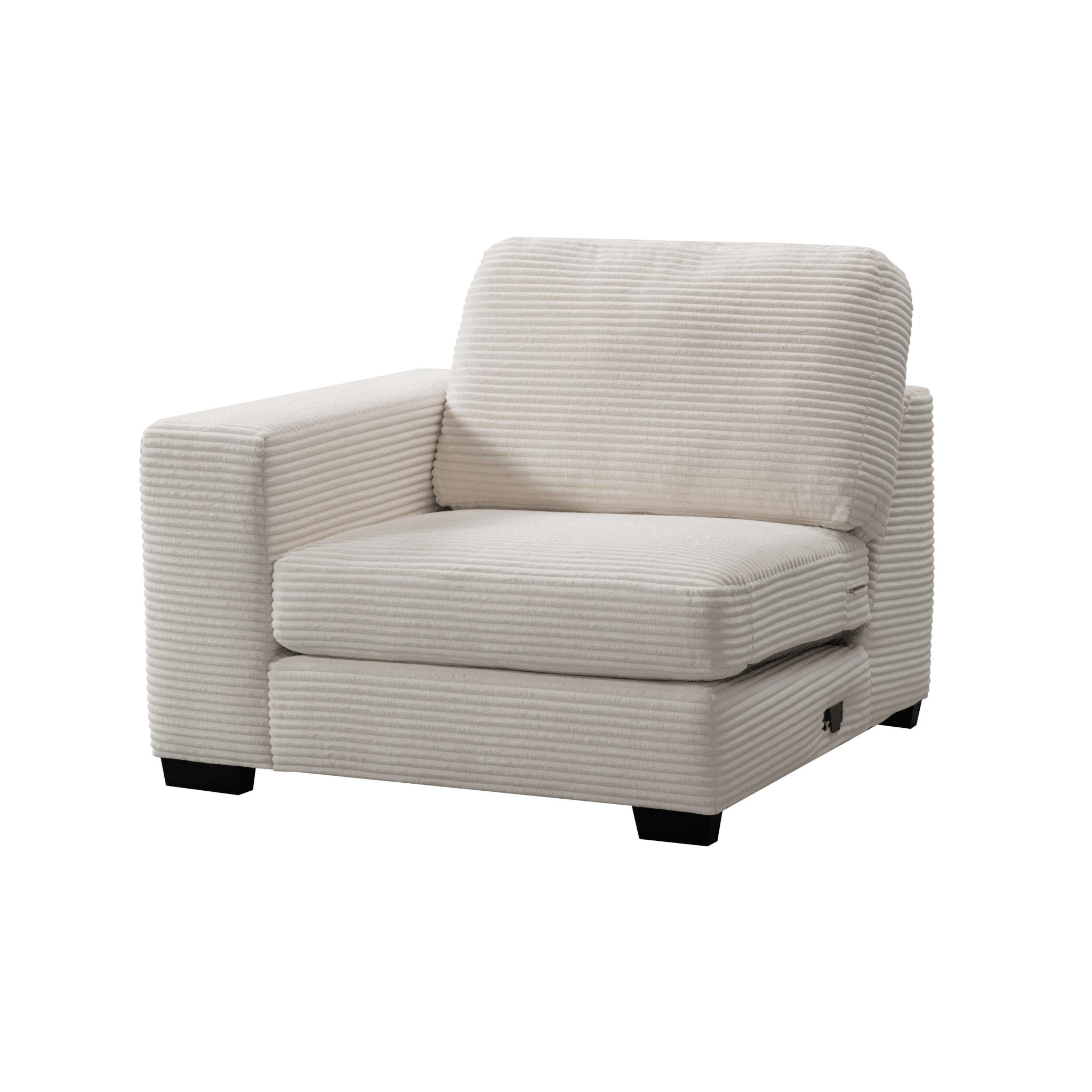 Luna Cream Left Arm Facing Seater W114 Sectionals| Roots Furniture