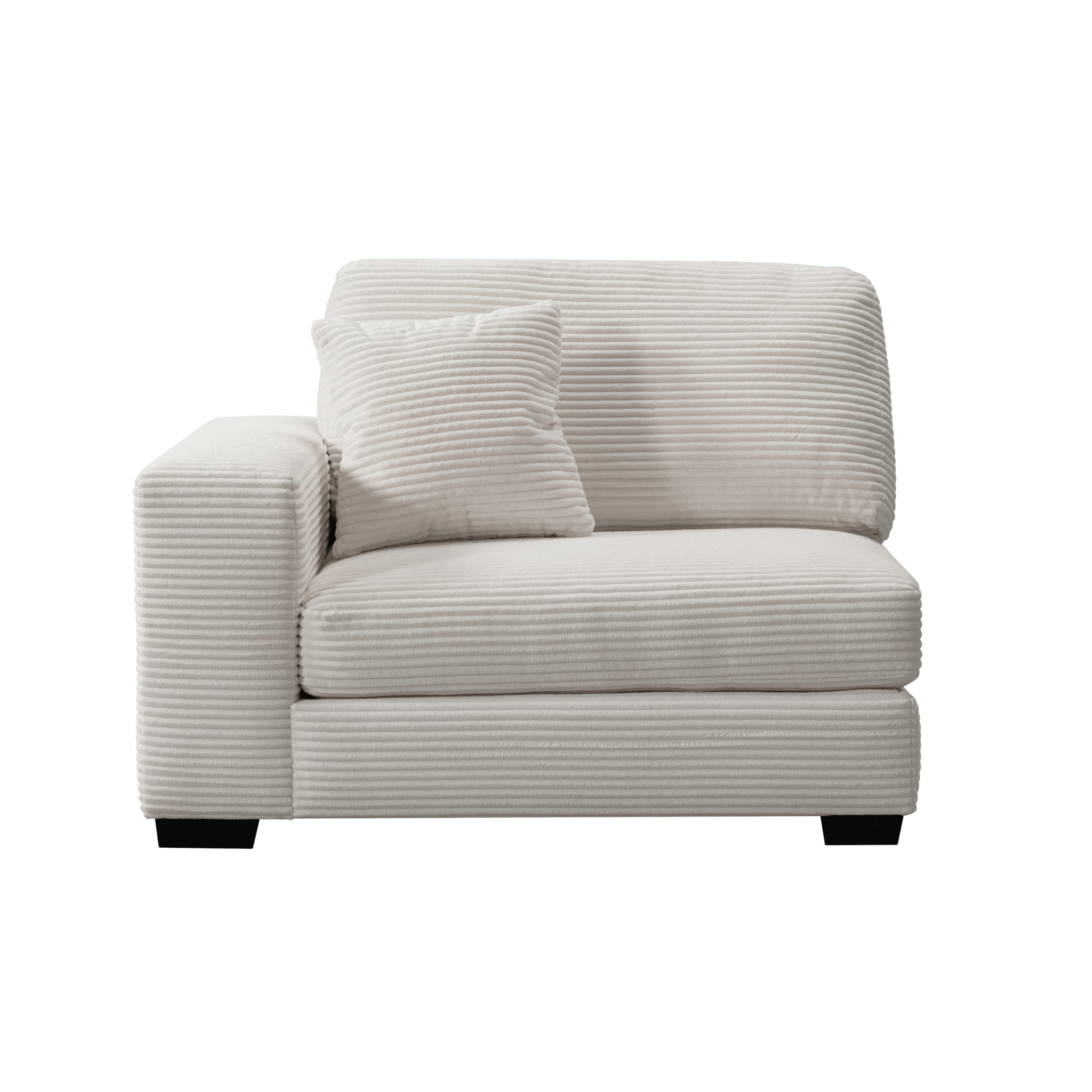 Luna Cream Left Arm Facing Seater W134 Sectionals| Roots Furniture