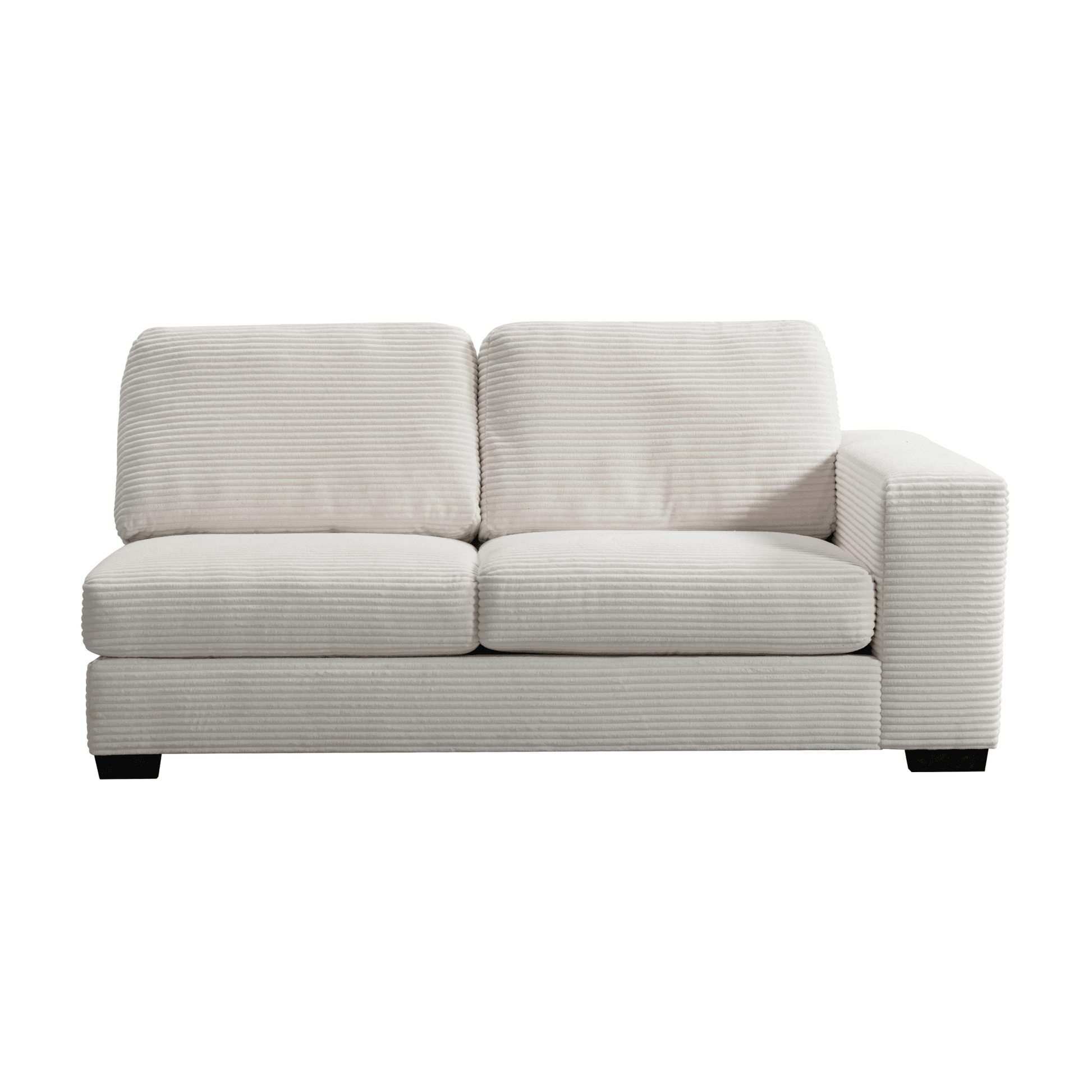 Luna Cream Right Arm Facing 3 Seater W200 Sectionals| Roots Furniture