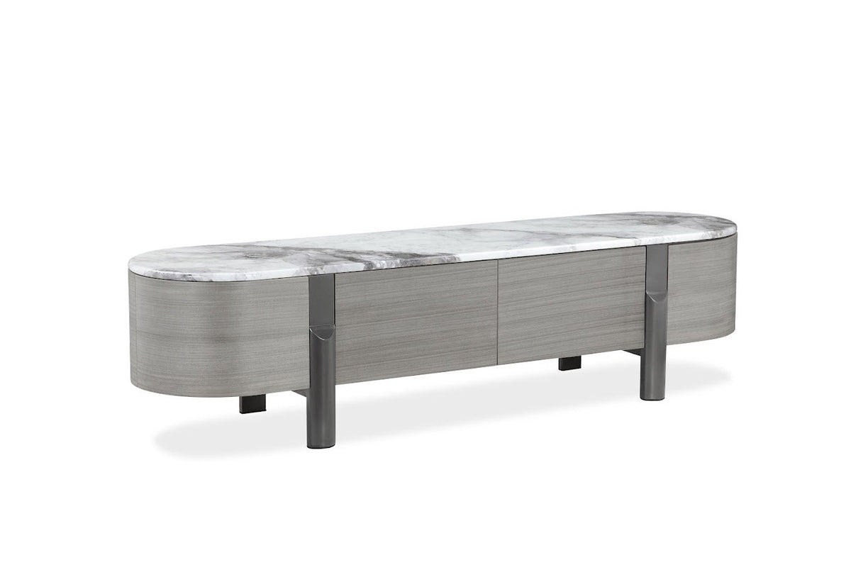 Lunar Marble TV Unit TV Units| Roots Furniture
