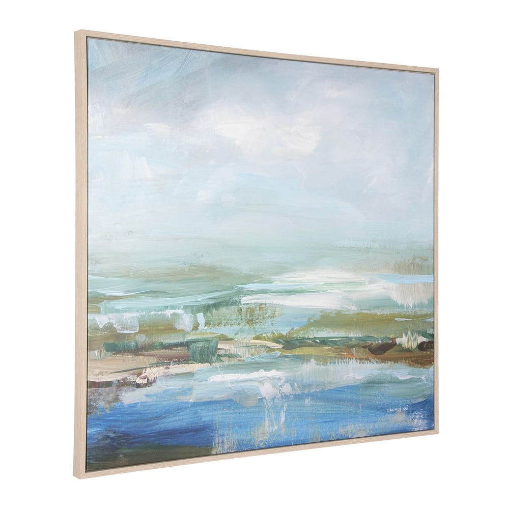 Lush Valley Framed Canvas Wall Art| Uttermost
