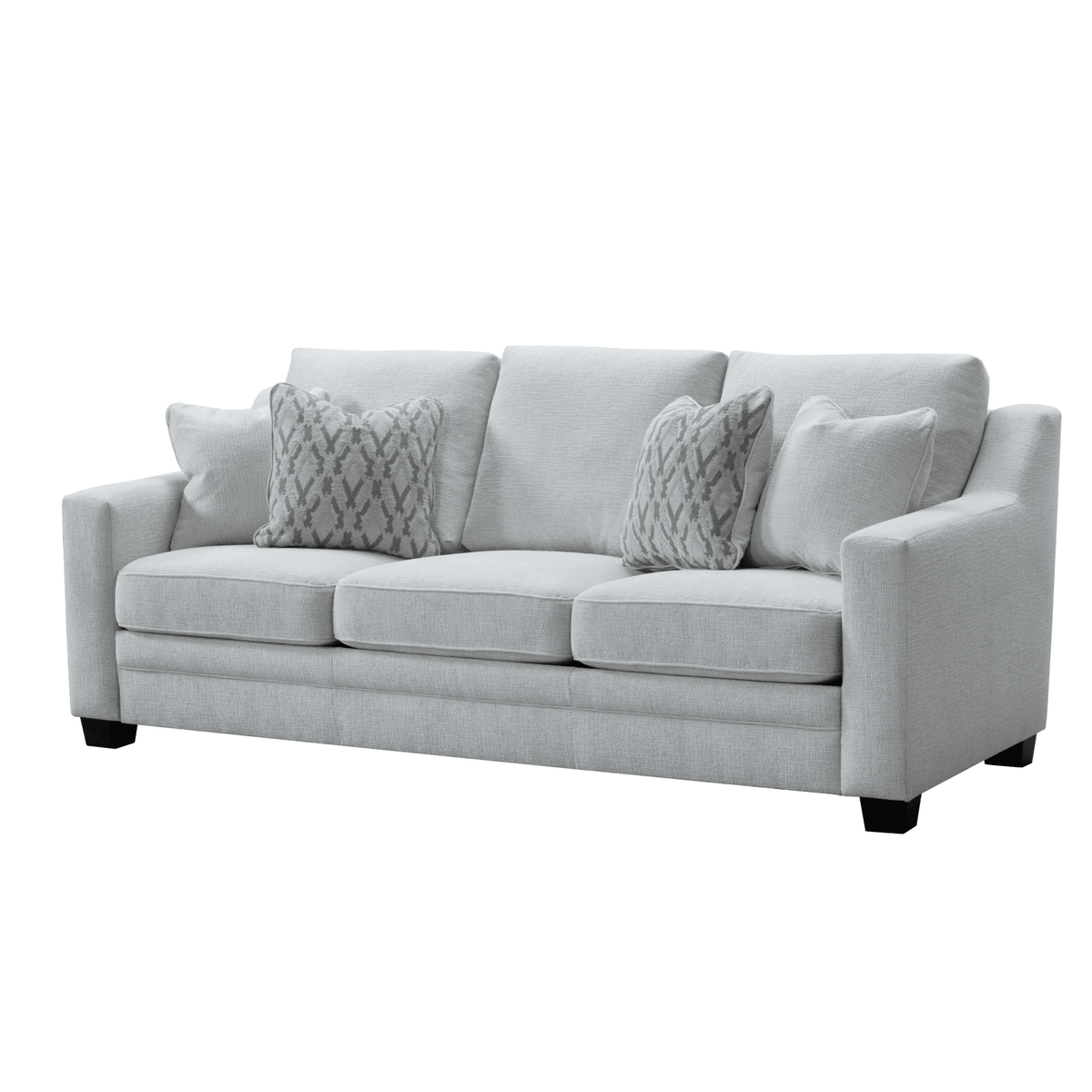 Luxe Haven Creamy Grey Sofa W231 Sofas & Loveseats| Roots Furniture
