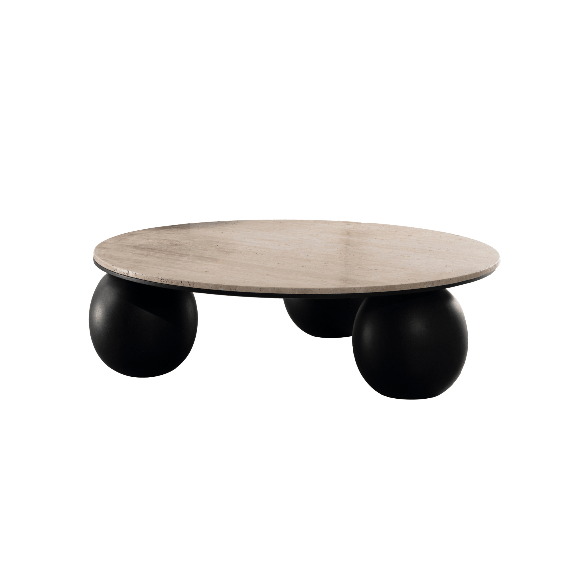 Luxe Living Beige/Black Coffee Table W121 Coffee Tables| Roots Furniture
