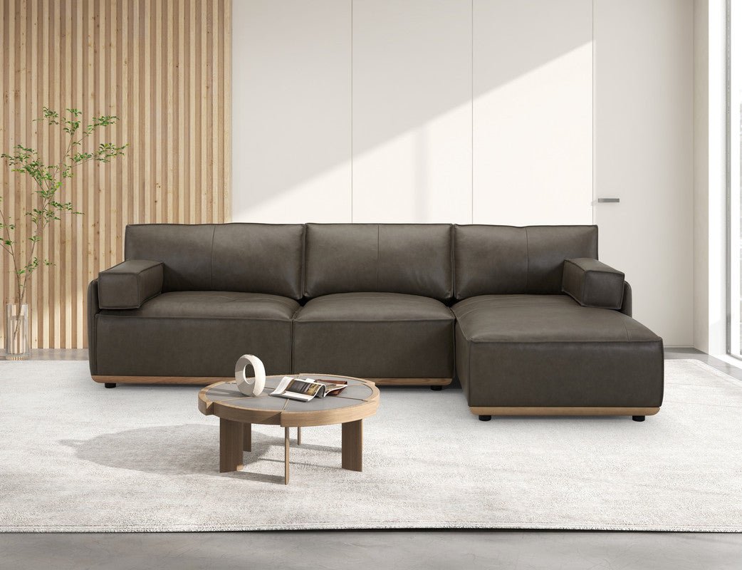 Luxe Wood Brown Set Living Room Sets| Roots Furniture