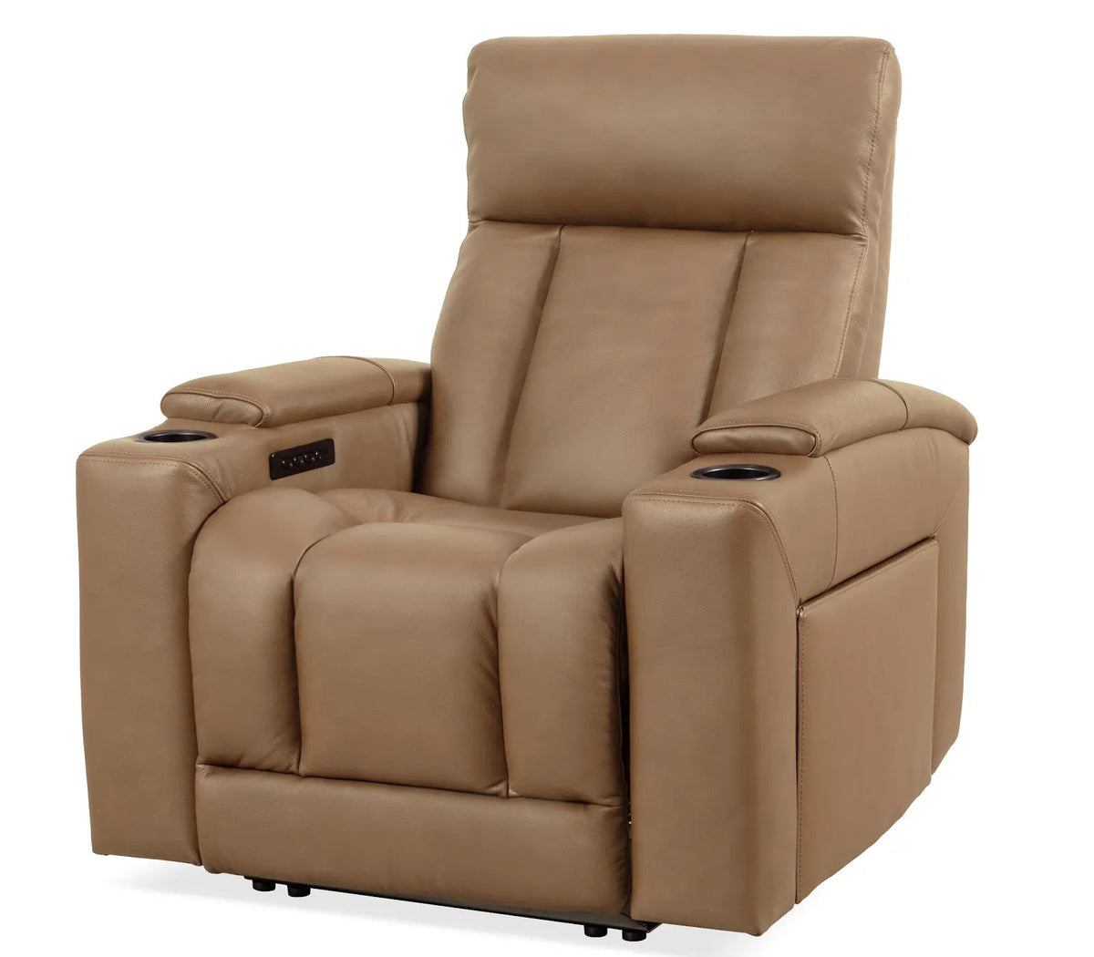 LuxeGlow Light Brown PWR Recliner Recliners| Roots Furniture