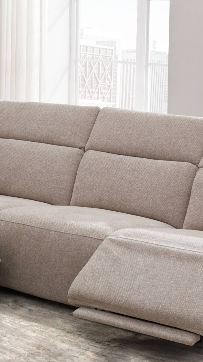 Luxora Grey Motion Power Sectional Recliners| Roots Furniture