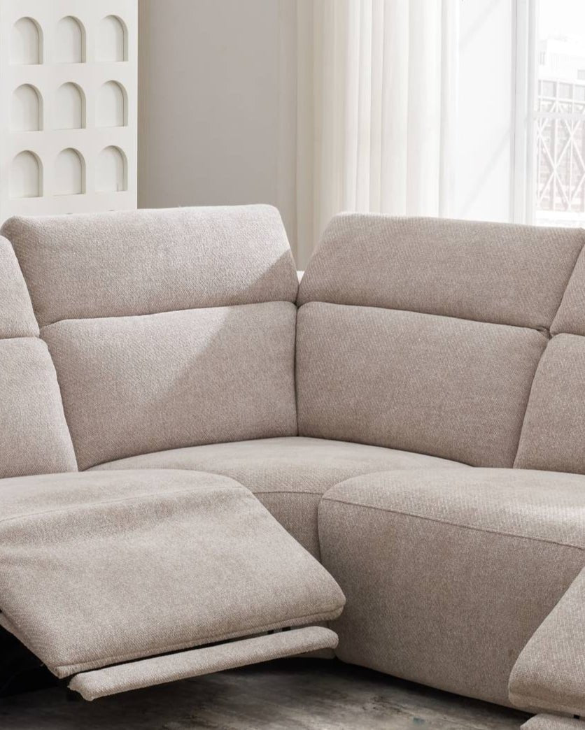 Luxora Grey Motion Power Sectional Recliners| Roots Furniture