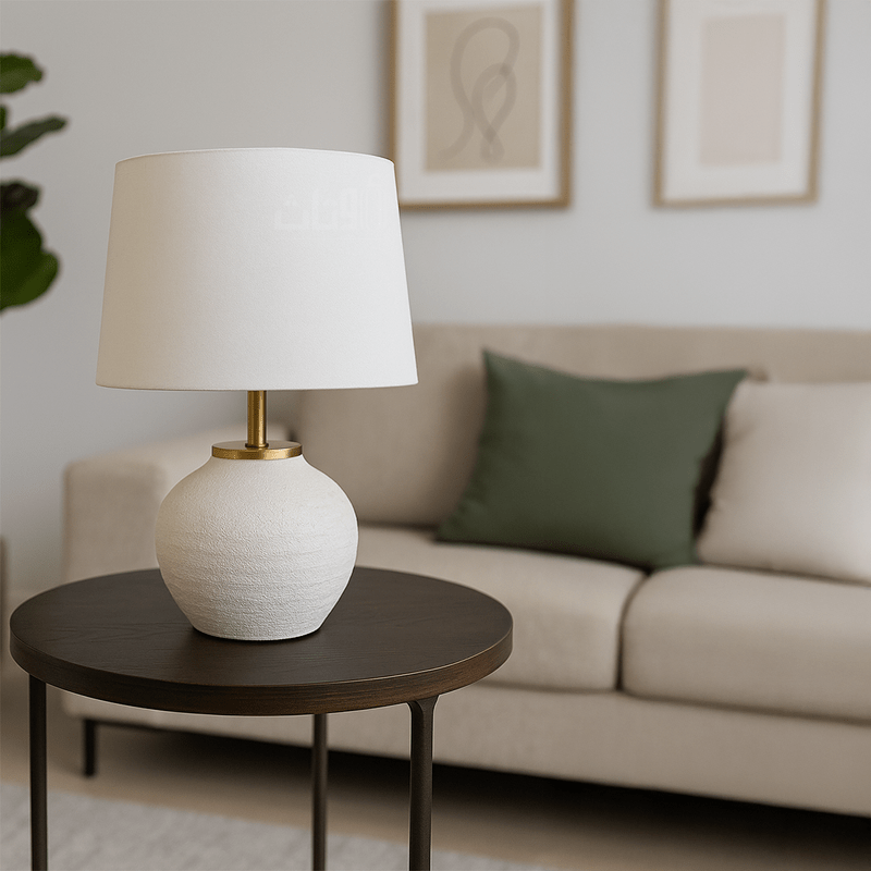 Luxury Ceramic Base Table Lamp - Al Rugaib Furniture