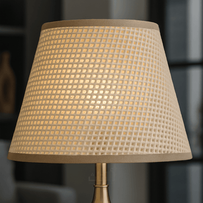 Luxury Crystal Base Table Lamp with Golden Touch - Al Rugaib Furniture