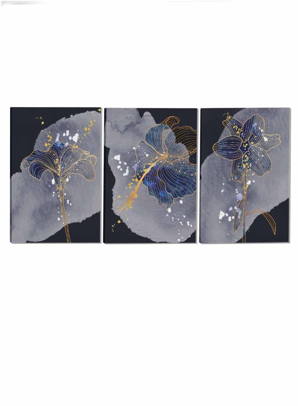 Luxury Floral Paintings(set of 3) Paintings & Pictures| LOWHA