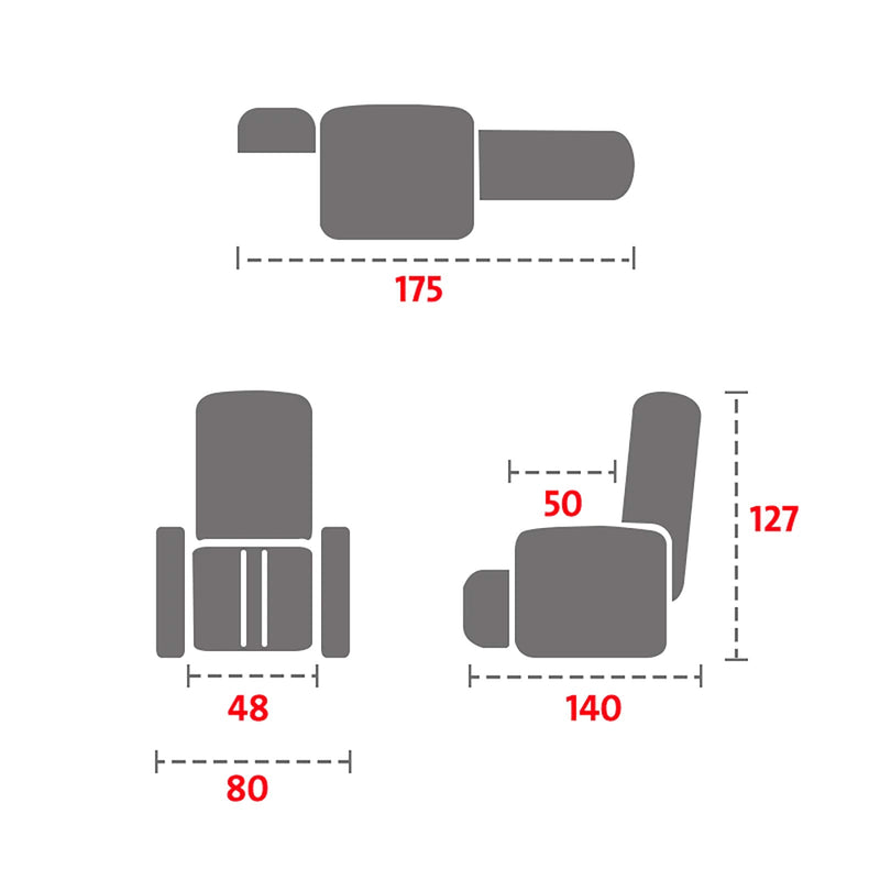 Luxury Massage Chair – 10 Automatic Massage Programs - Al Rugaib Furniture