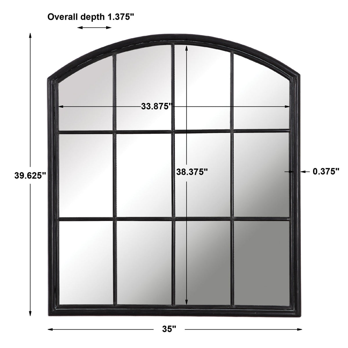 Lyda Arch Mirror Mirrors| Uttermost