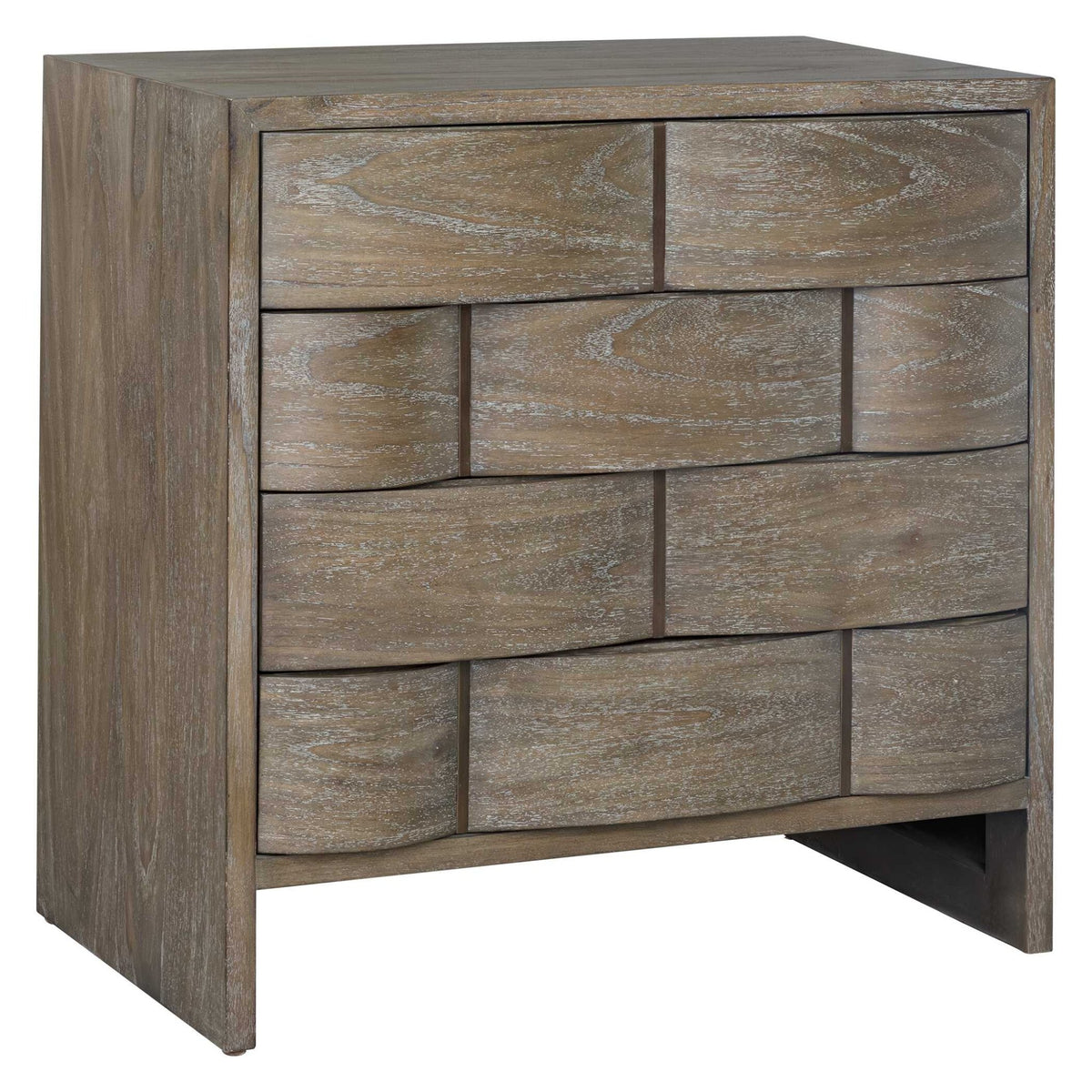 Lydon 4 Drawer Brown Finish Chest Cabinets & Chests| Uttermost
