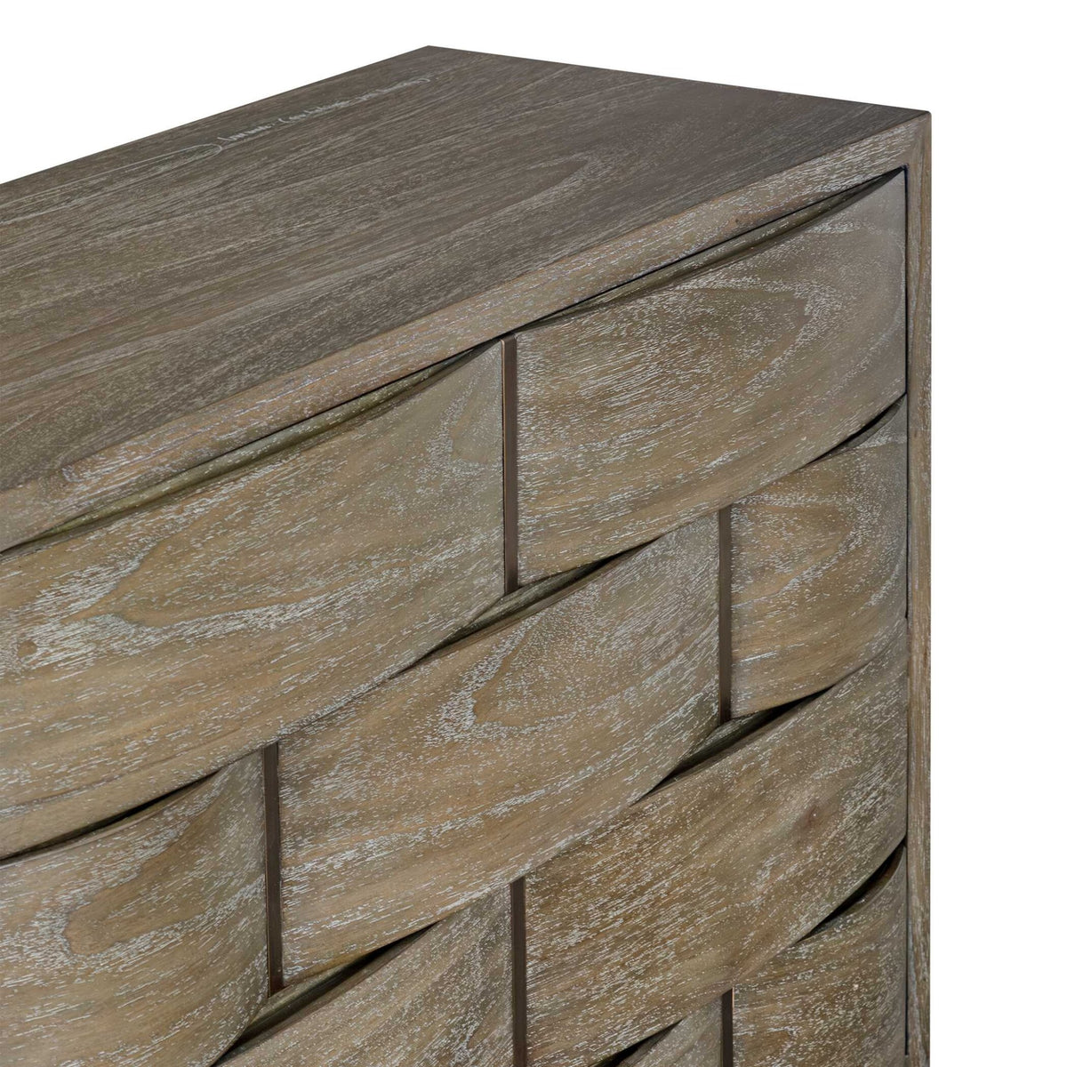 Lydon 4 Drawer Brown Finish Chest Cabinets & Chests| Uttermost