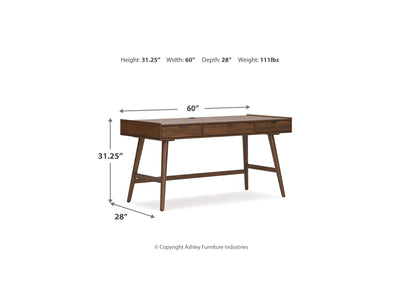 Lyncott 60" Home Office Desk - Al Rugaib Furniture