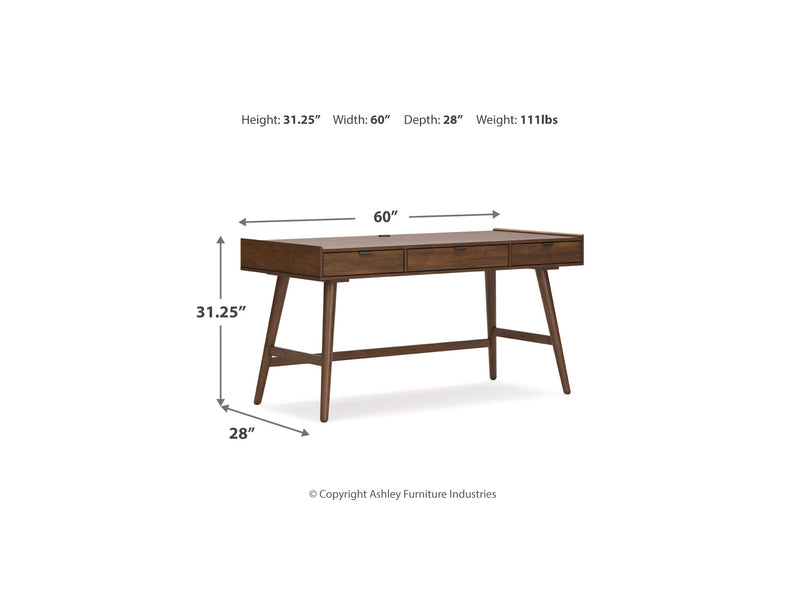 Lyncott 60" Home Office Desk - Al Rugaib Furniture