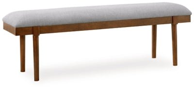 Lyncott Large UPH Dining Room Bench - Al Rugaib Furniture