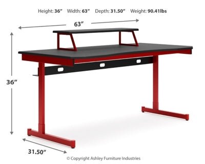 Lynxtyn Home Office Desk Office Desks| Ashley Homestore