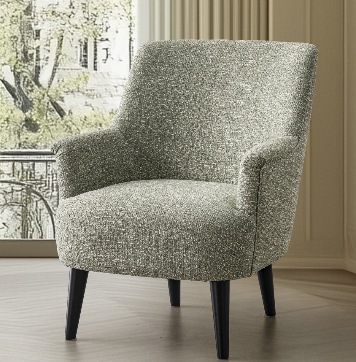 Lyra Grey Accent Chair Chairs| Roots Furniture