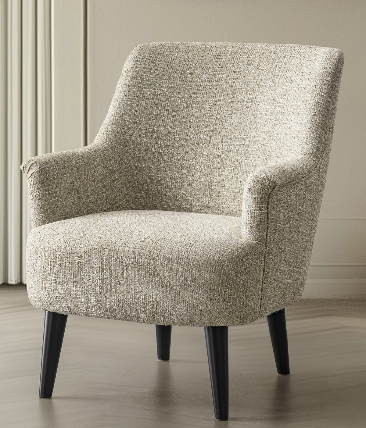 Lyra Off-White Accent Chair Chairs| Roots Furniture