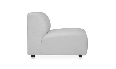 Lyric Slipper Chair Oatmeal - Al Rugaib Furniture