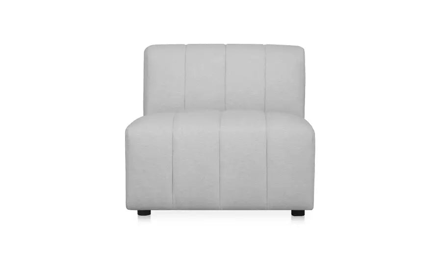 Lyric Slipper Chair Oatmeal Sectionals| Moe's Home