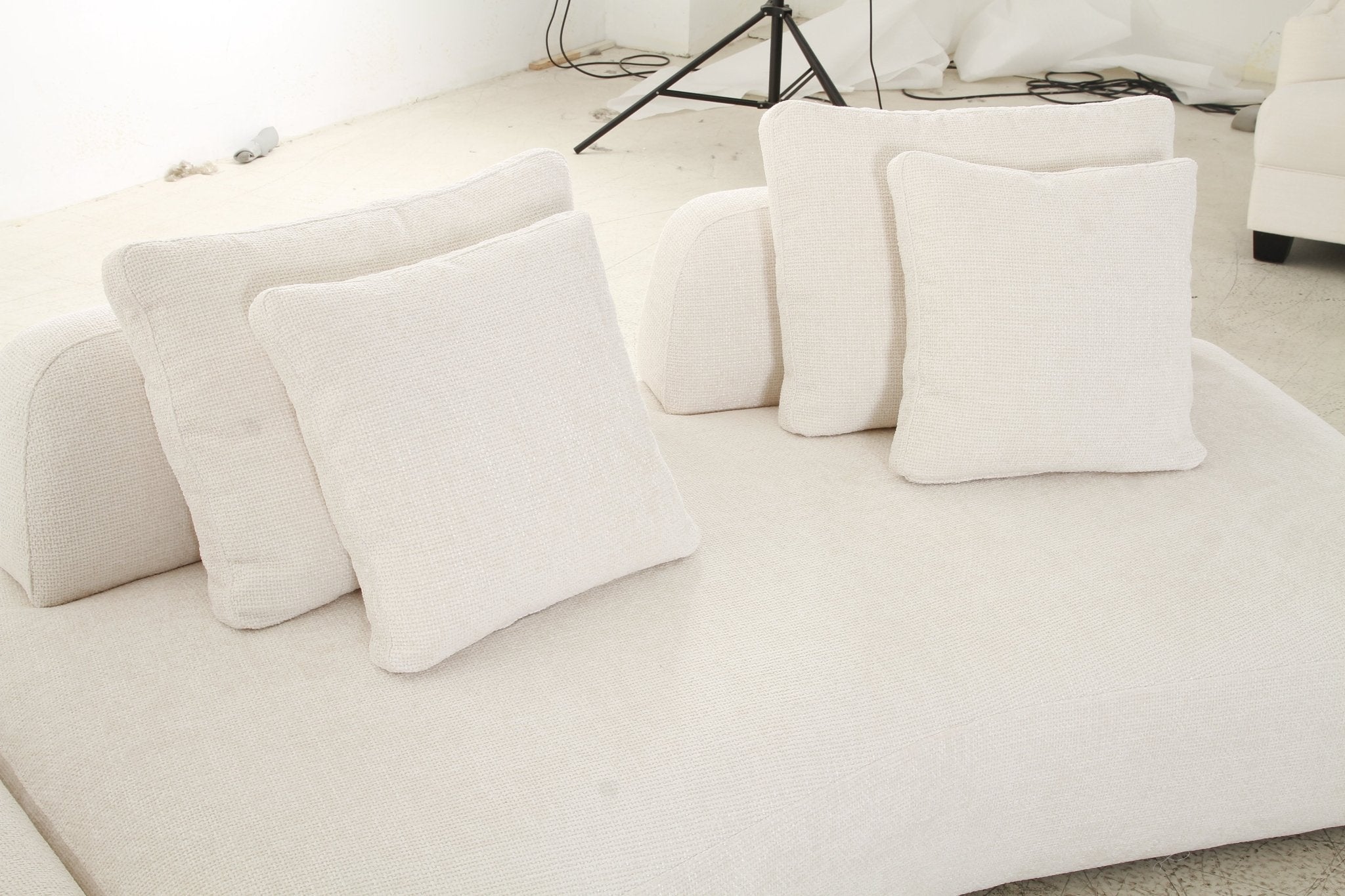 Lyssa Off-White Sectional -2 Seater Sectionals| Roots Furniture