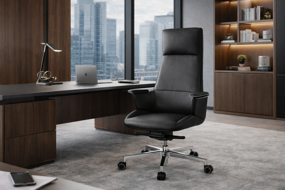 Orion High Back Chair - Black