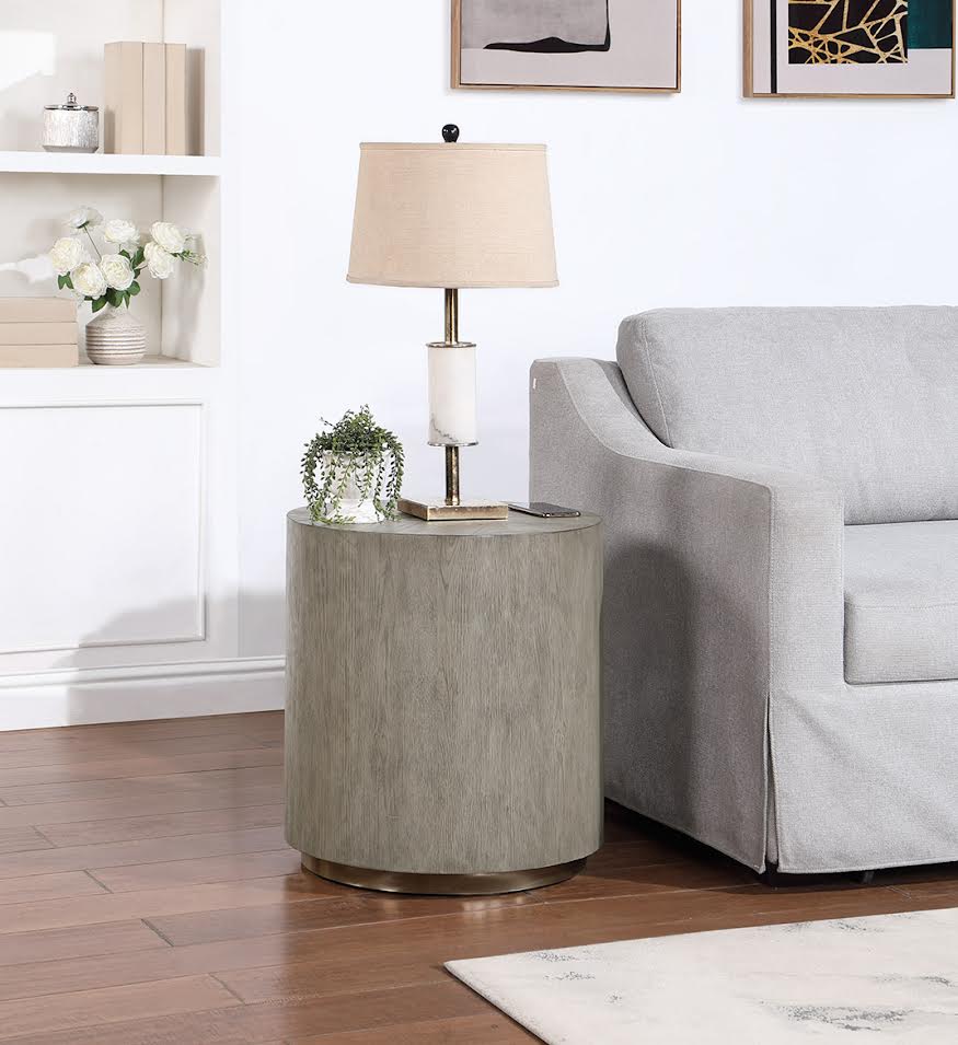 Machinto Round Side Table Coffee Tables| Roots Furniture