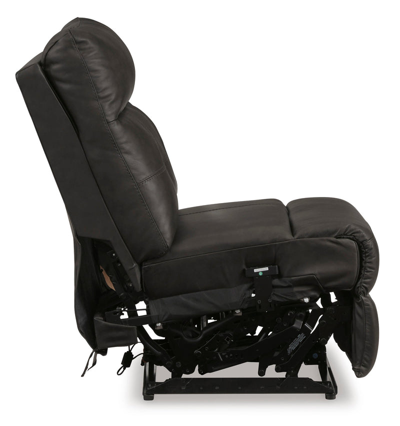 Mackie Pike PWR ARMLESS REC W/ADJ HEADREST - Al Rugaib Furniture