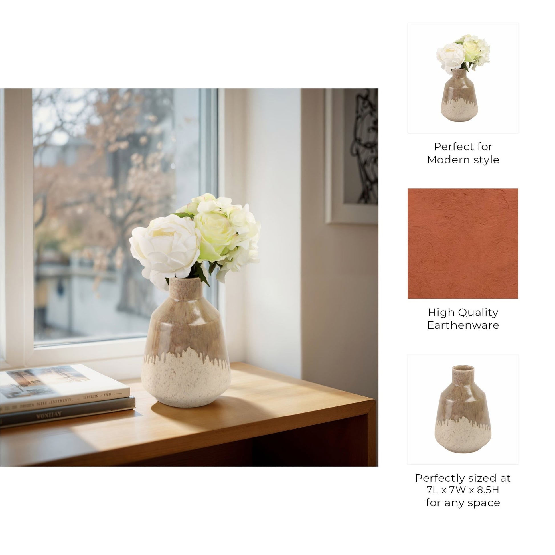 Madalena Portugal Vase Vases and Jars| Sagebrook Home