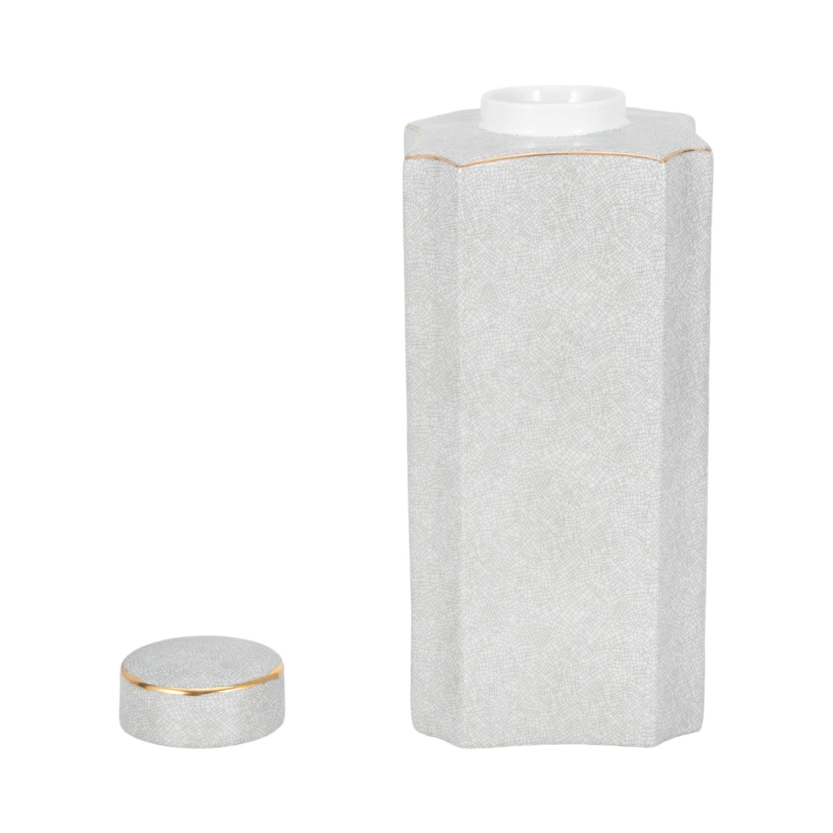 MADURA CONTAINER WITH LID, SAGE Vases and Jars| Sagebrook Home