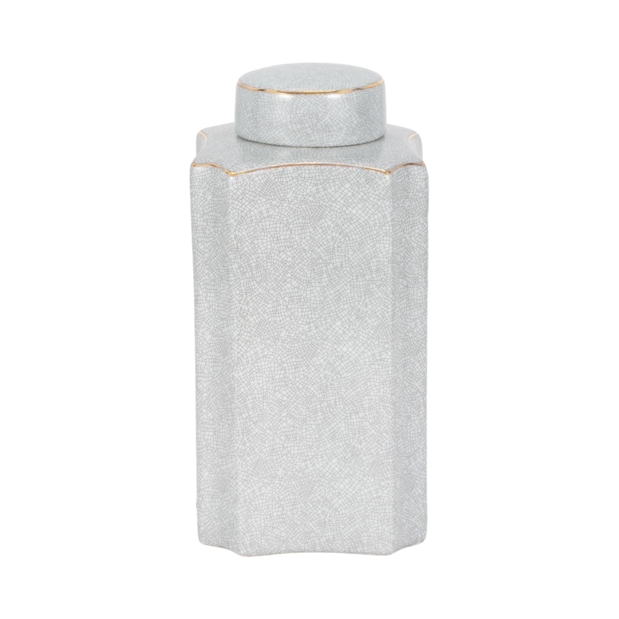 MADURA CONTAINER WITH LID, SAGE Vases and Jars| Sagebrook Home