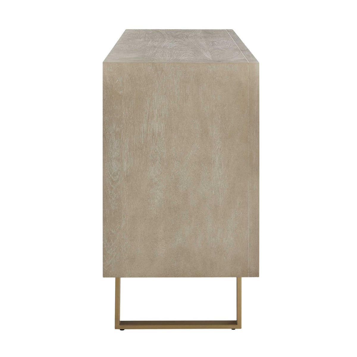 Maeva 3 Door Light Wood Cabinet Cabinets & Chests| Uttermost