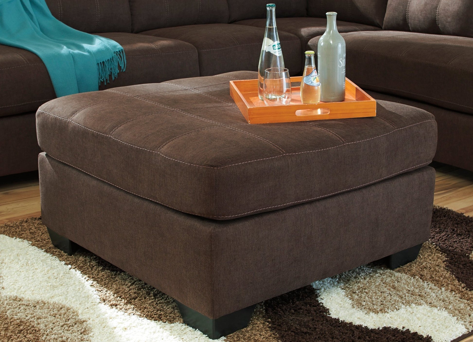Maier Oversized Accent Ottoman Ottomans| Ashley Homestore
