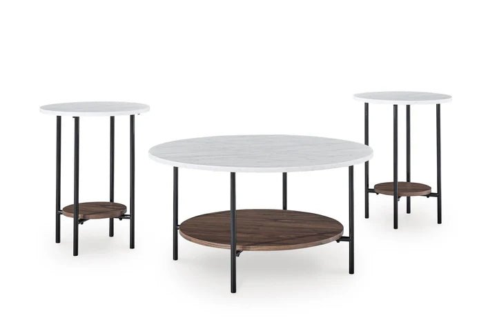 Maison Greige Sofa Set with Free table set (Set of 3) Living Room Sets| Roots Furniture