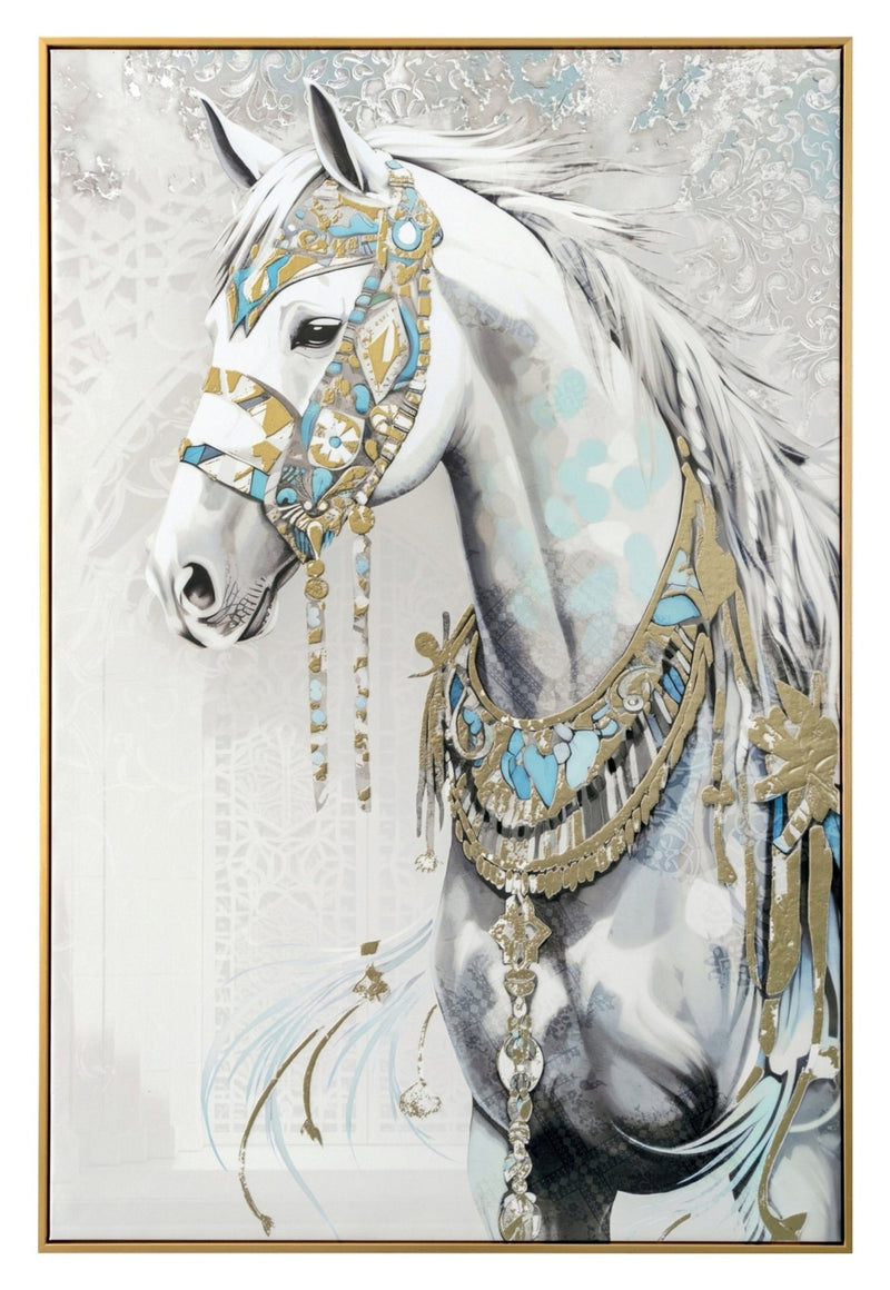 Majestic Horse Paint - Al Rugaib Furniture