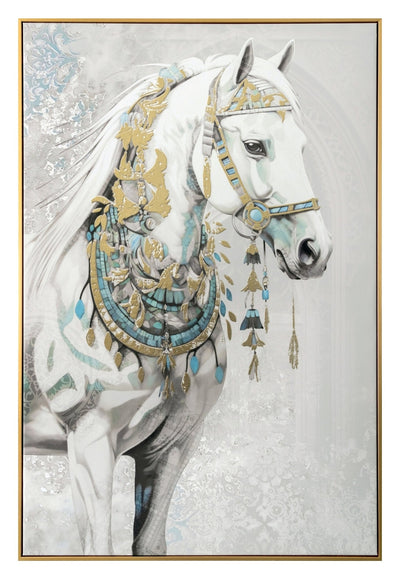 Majestic Horse Paint - Al Rugaib Furniture