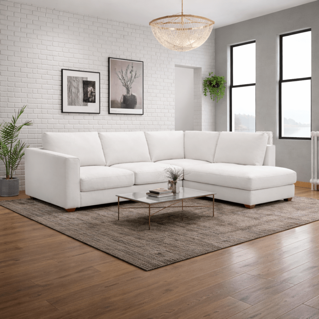 Malaga Beige Sectional Sectionals| Roots Furniture
