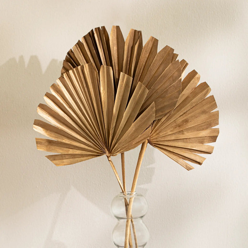 Malar gold sun palms set of 3 - Al Rugaib Furniture