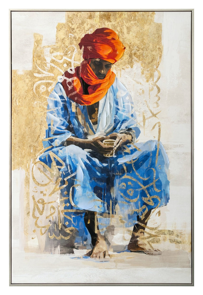 Man in Blue - Wall Art - Al Rugaib Furniture