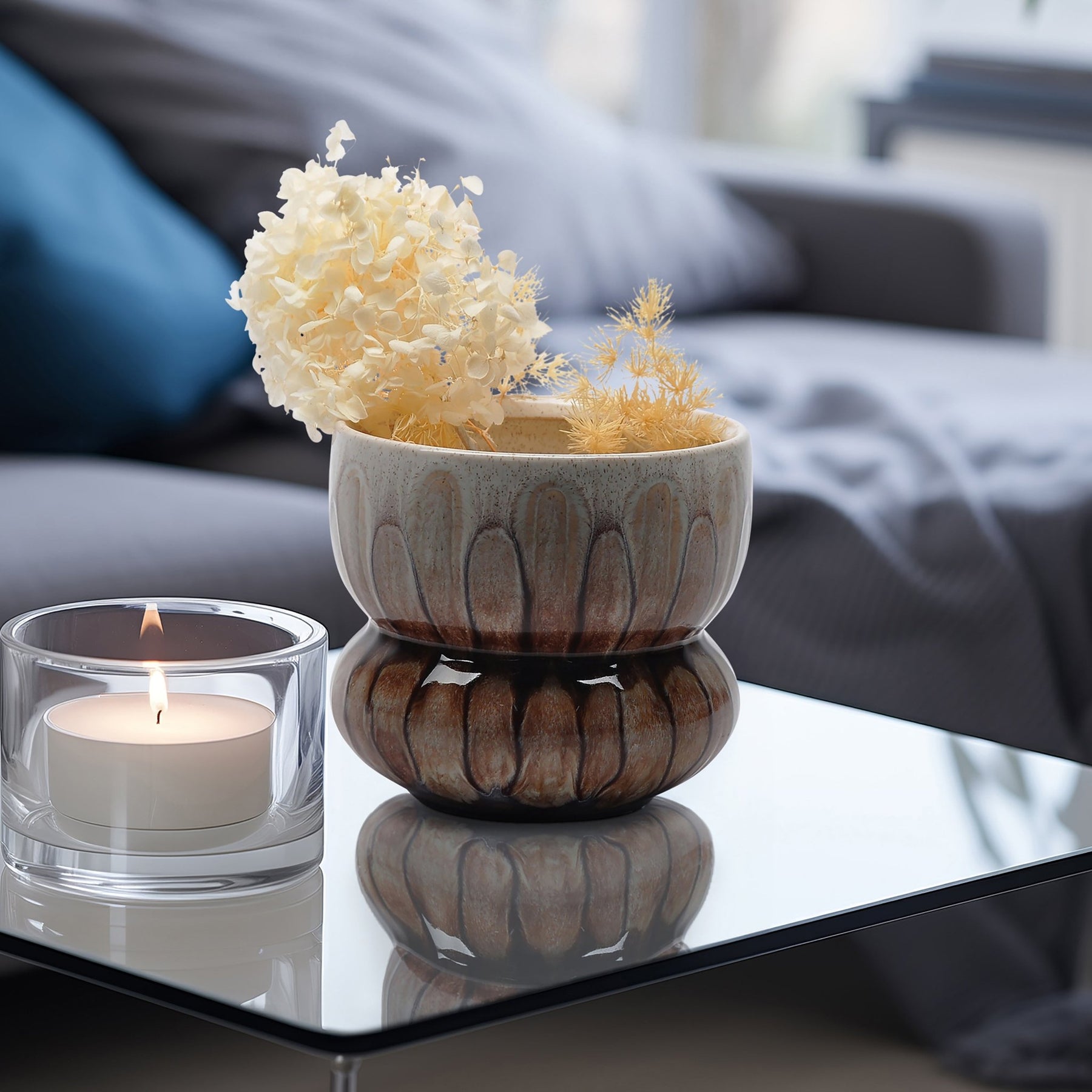 Mandara Vase, Multi - Al Rugaib Furniture