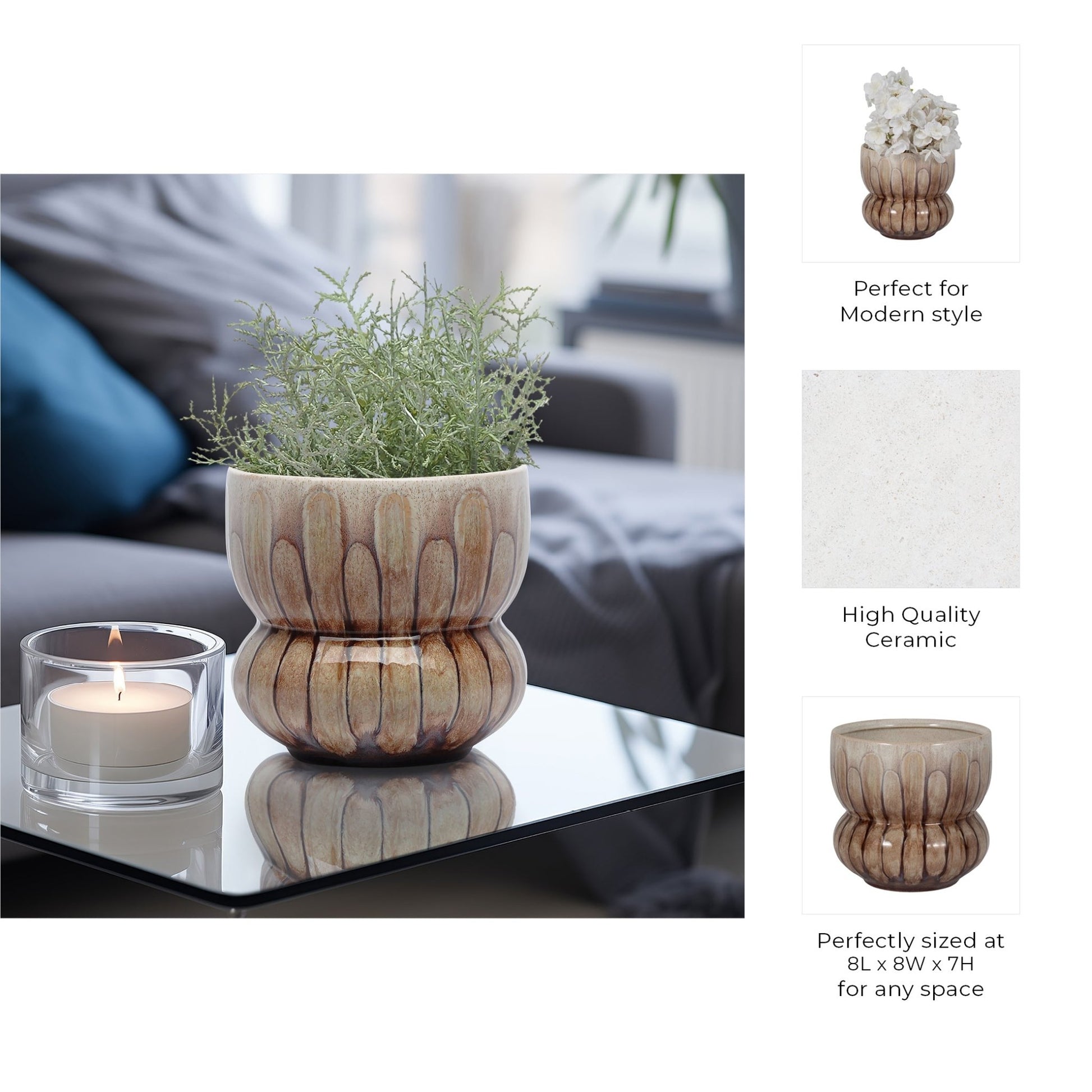 Mandara Vase, Multi Vases and Jars| Sagebrook Home