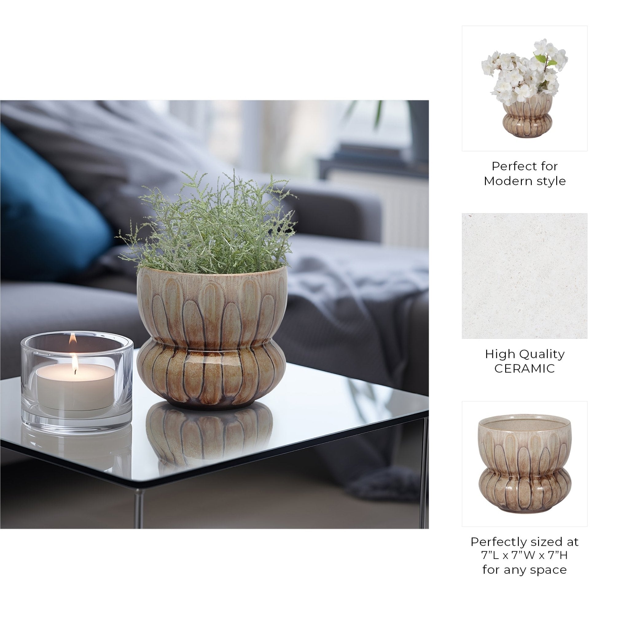 Mandara Vase, Multi Vases and Jars| Sagebrook Home