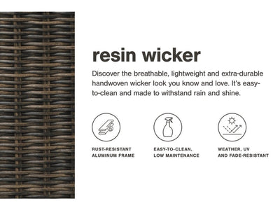 Mandarin Cape Outdoor Table and Chairs (Set of 3) - Al Rugaib Furniture