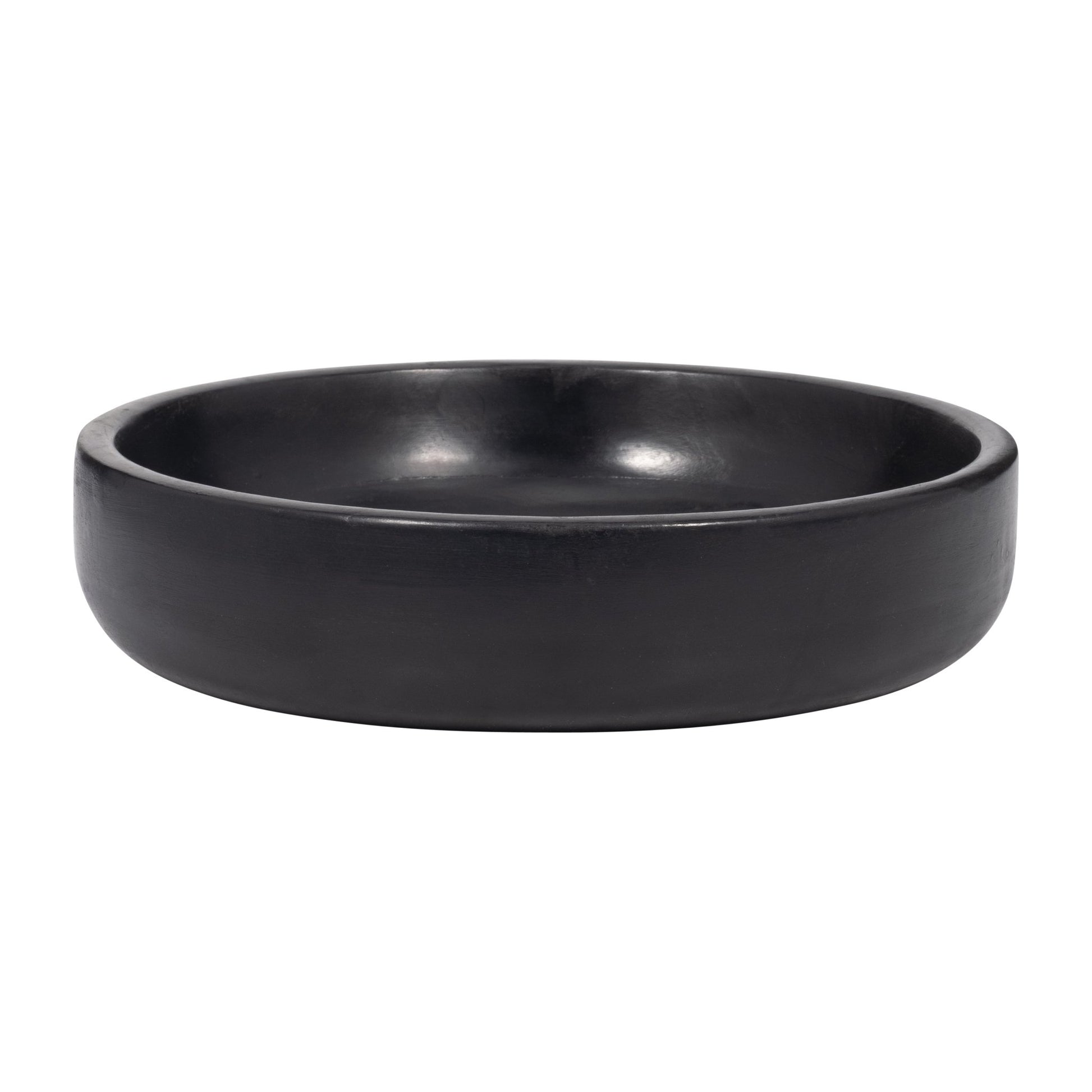 MANGO WOOD, 12" BOWL, BLACK Tray| Sagebrook Home