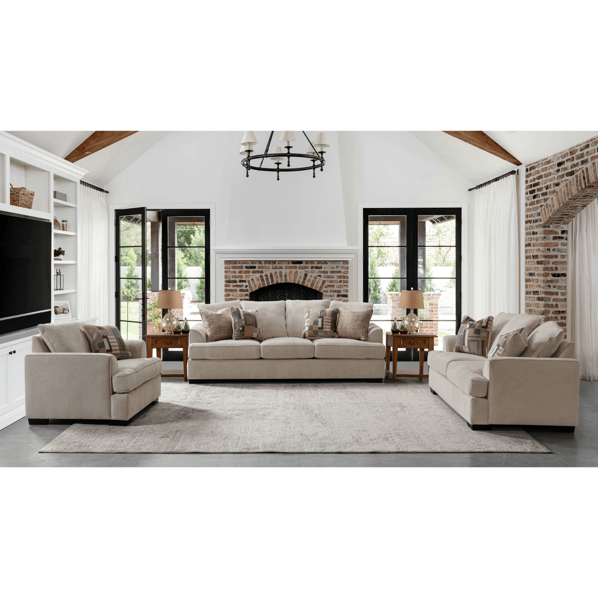 Manuel Beige Sofa W237 Sofas & Loveseats| Roots Furniture